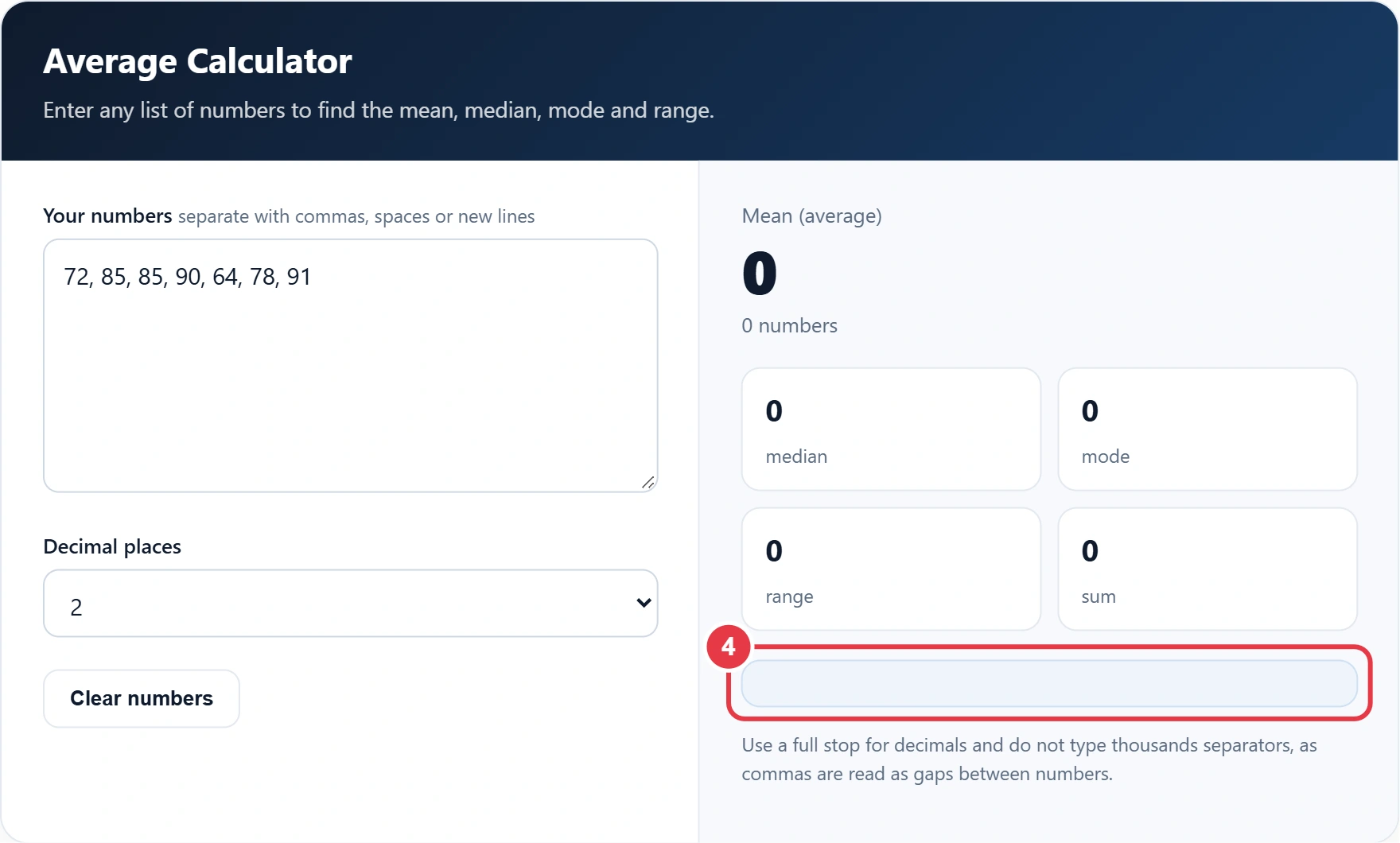 Step 4: check the working and sorted list