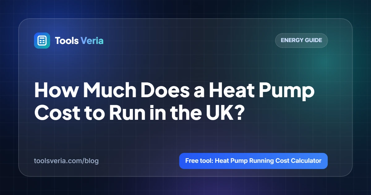 How Much Does a Heat Pump Cost to Run in the UK?