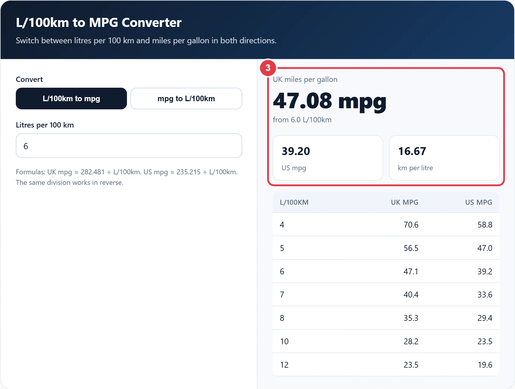 Step 3: read the UK and US mpg results